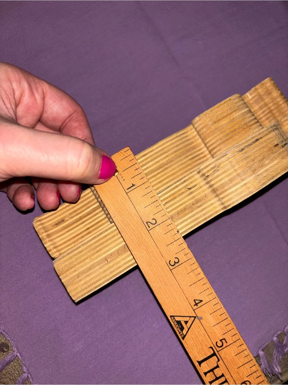 Vintage Guidecraft Wooden Wedgie Career People